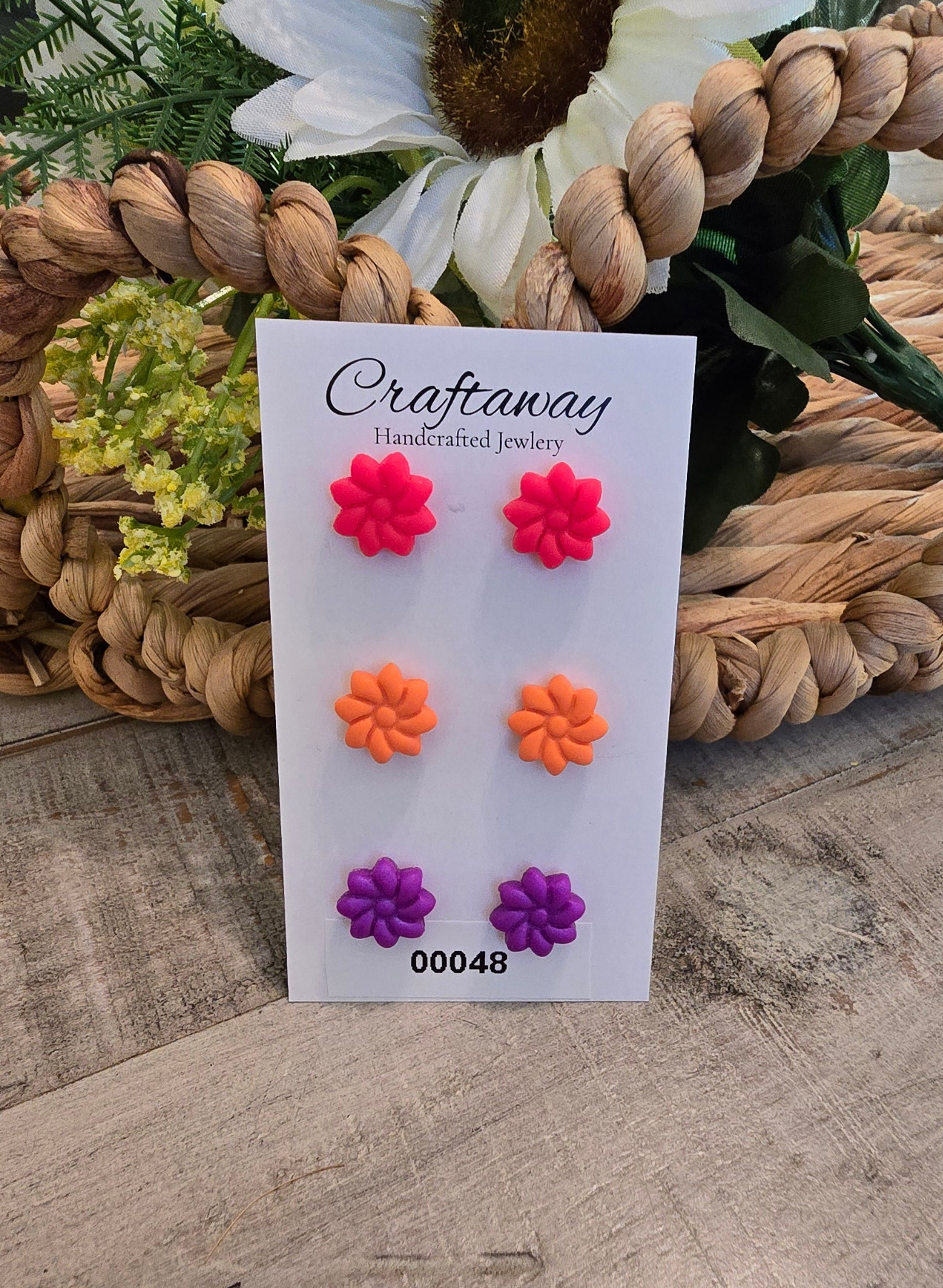 Polymer Clay Studs