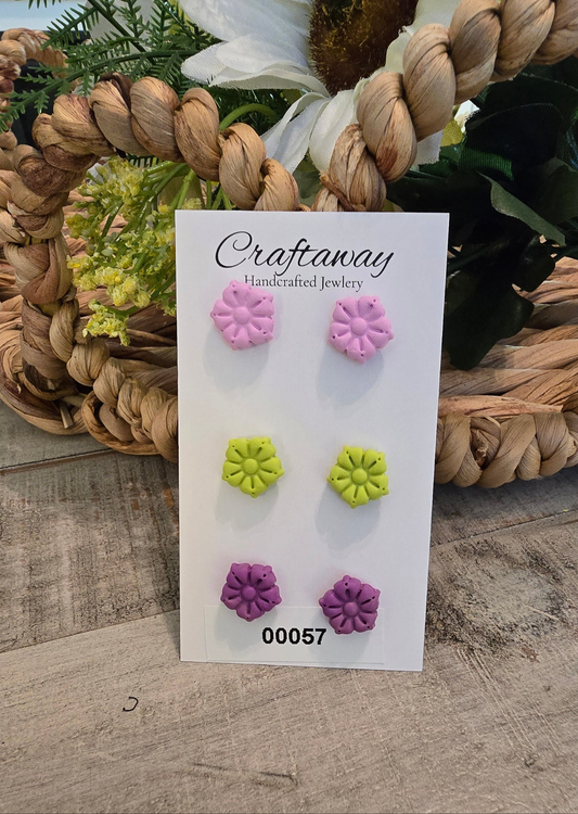 Polymer Clay Studs