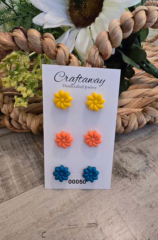 Polymer Clay Studs