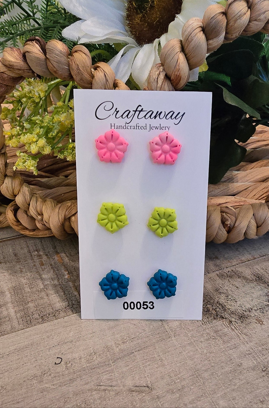 Polymer Clay Studs
