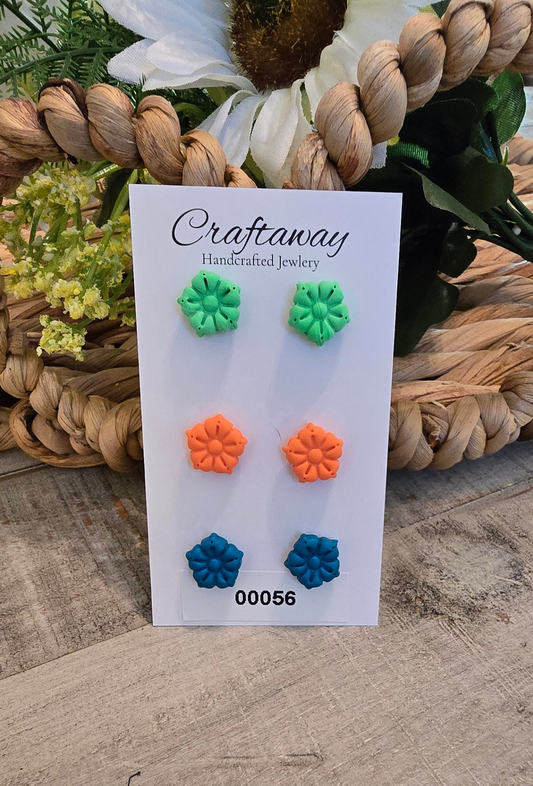 Polymer Clay Studs