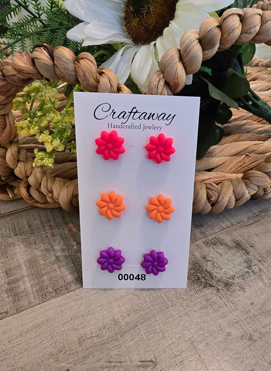 Polymer Clay Studs