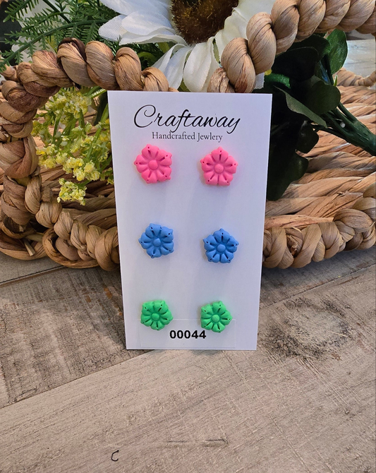 Polymer Clay Studs