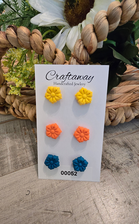 Polymer Clay Studs