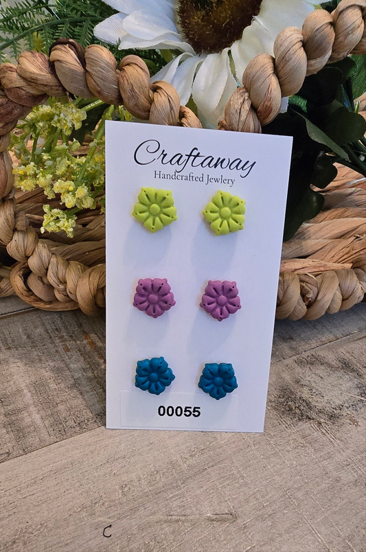 Polymer Clay Studs