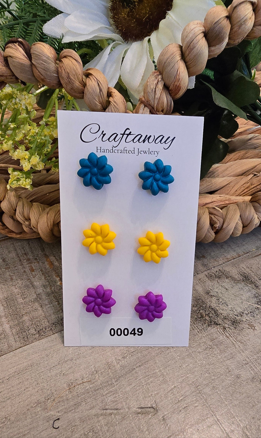 Polymer Clay Studs