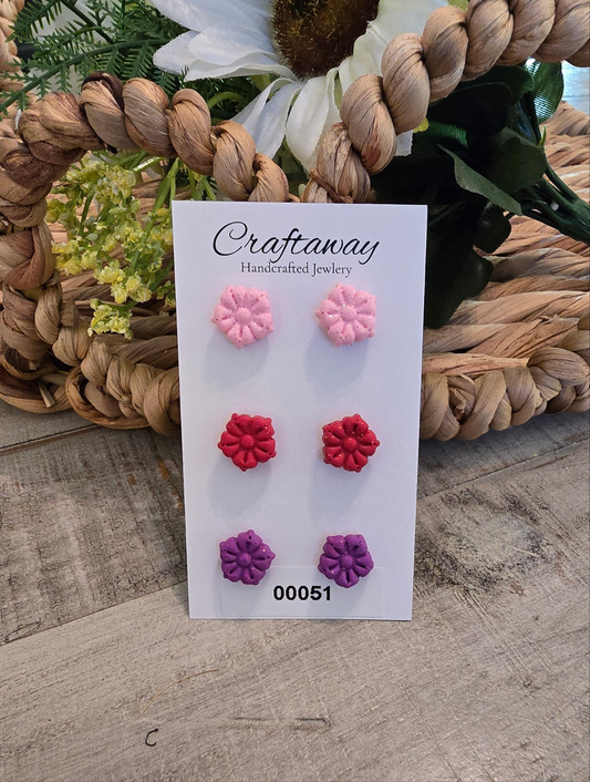 Polymer Clay Studs