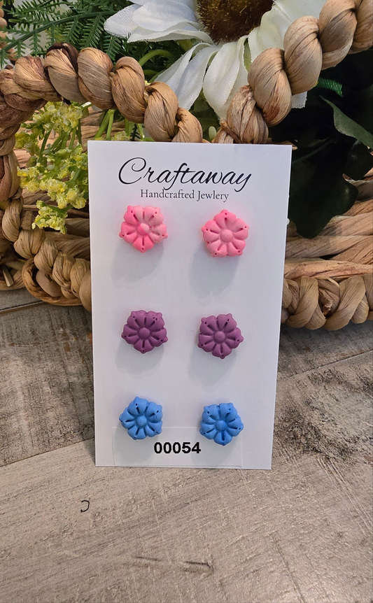 Polymer Clay Studs