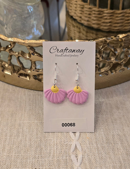 Polymer Clay Pink Daiseys