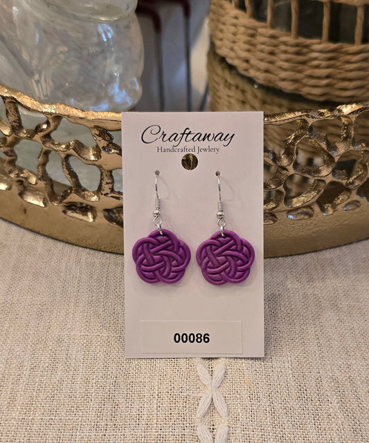 Polymer Clay Purple Glow